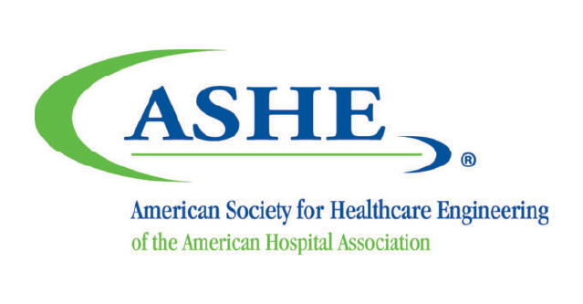 logo_ashe Logo of the American Society for Healthcare Engineering (ASHE), emphasizing healthcare engineering and safety in medical facilities.