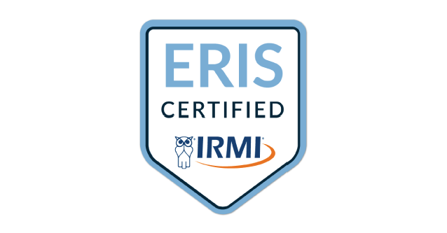 logo_csp ERIS Certified badge from IRMI, emphasizing Rocky Zapata Safety Consultants' expertise in energy risk insurance and commitment to workplace safety.